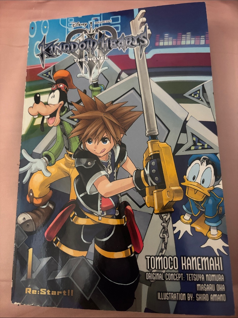 Kingdom Hearts The Novel Volume 1 Illustrated Book
